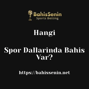 Bahissenin Hangi Spor Dallarında Bahis Var?